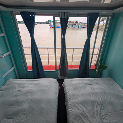 7. Four person double bed